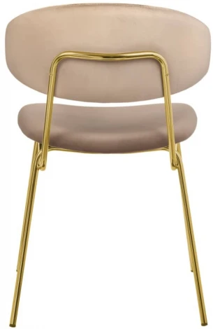 Стул Elle латте с золотыми ножками Bradex Home (арт.RF 0718)