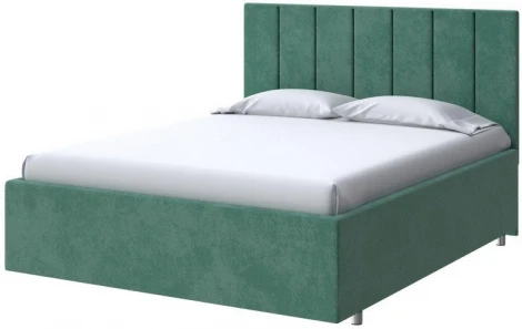PROxSON Кровать Modern Large (Ткань: Велюр Casa Изумрудный) 200x200