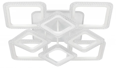 Потолочная люстра светодиодная Rivoli Gina 6204-701 155 Вт LED RGB 3000К-6000К с пультом