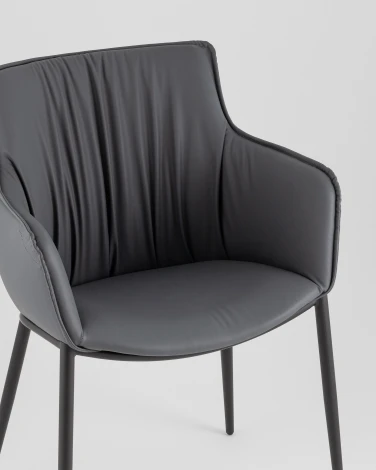 Стул Stool Group Твигги экокожа темно-серый УТ000041929