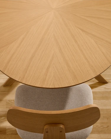 Стол Naanim из дубового шпона 180 x 110 см La Forma (ex Julia Grup) 252479