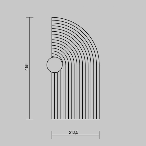 Настенный светильник Freya Felt FR6189WL-L20LG2 (LED, 220V)