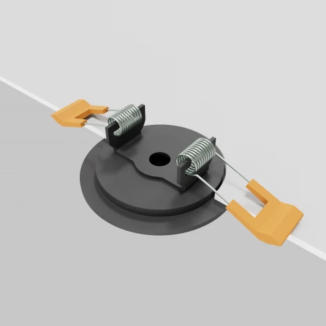 Встраиваемая потолочная чаша для подвесных шинопроводов Maytoni Technical Accessories for tracks Arity TRA233RCB-B