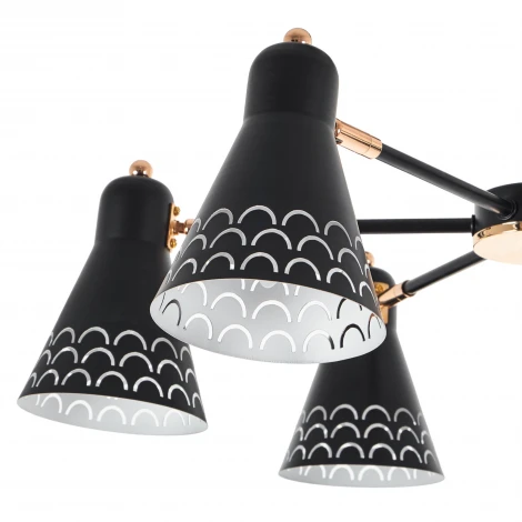 Потолочная люстра на штанге MyFar Chilly MR1531-6C (220V)