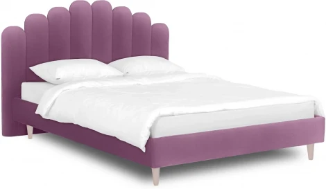 Кровать Queen II Sharlotta L 1600 ОГОГО (арт.577068), (Ткань/Сиреневый)