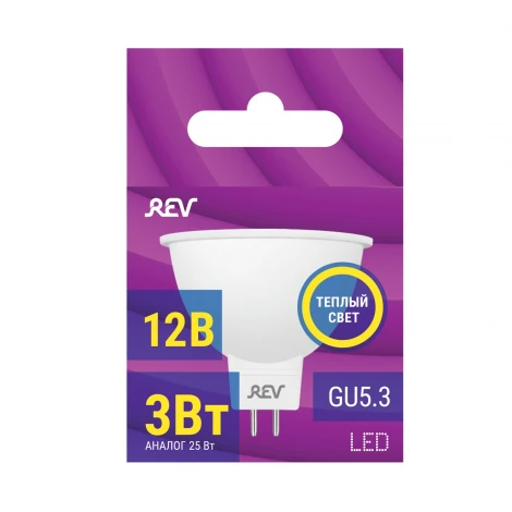 Лампочка светодиодная REV 32369 3