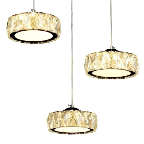 Максисвет 2-1628-3-CR+WH LED