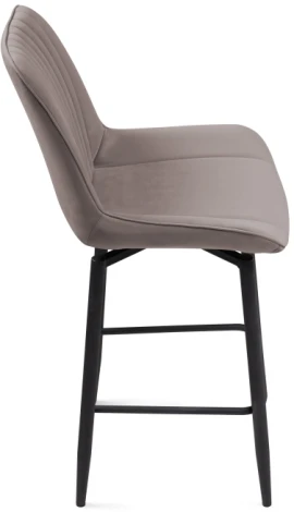 Полубарный стул Notta Седа К крутящийся латте / черный 520603
