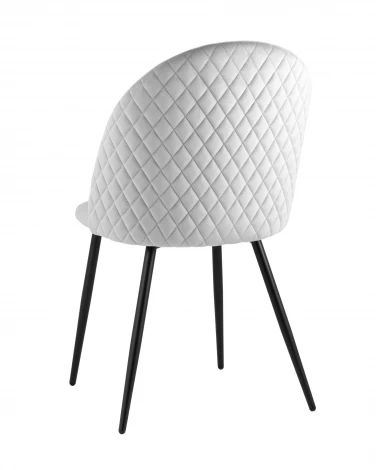 Стул Stool Group Lilly велюр серебристый 4 шт. УТ000040714