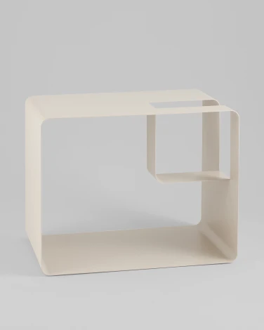 Журнальный столик Stool Group Viwa металл светло-серый УТ000041891