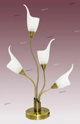 Интерьерная настольная лампа N-Light TX-0143 TX-0143/4 antique brass