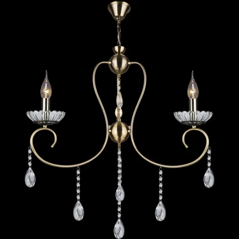 Подвесная люстра Reluce 04462-0.4-03 (220V, подвески, на цепи, подсвечник, свеча)