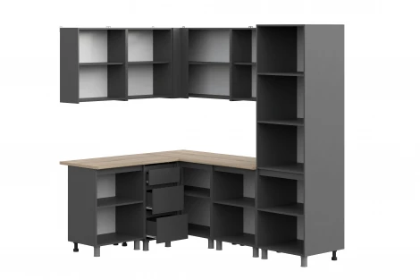 Кухня Денвер Арника (без столешницы). Композиция 10