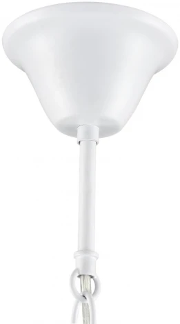 Подвесная люстра Lumion Nana 8260/8 белый/хром, металл E14 8*40W 220V (на цепи, свеча)