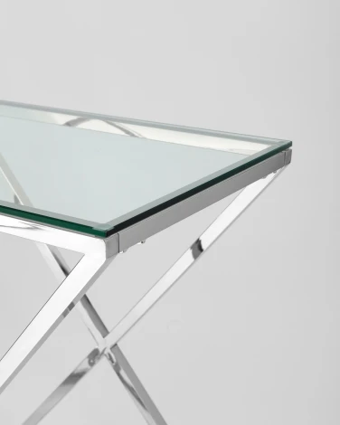 Консоль Stool Group ИНСИГНИЯ 120*40 серебро УТ000001501