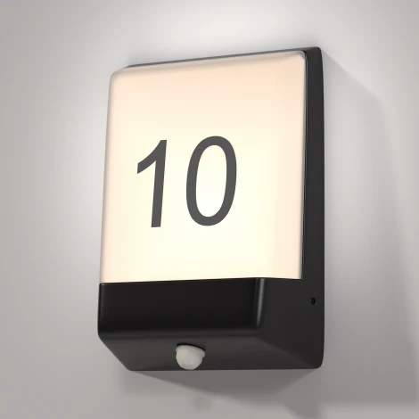 Настенный уличный светильник Maytoni Row O448WL-L9GF3KSR (LED, 220V, IP44)