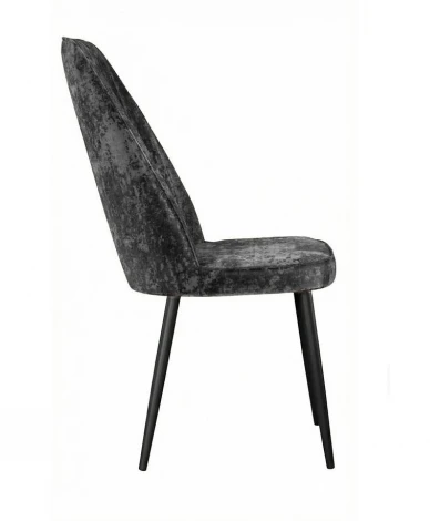 Стул DikLine 327 поворотный M14 серый, ножки черные 00-00084793