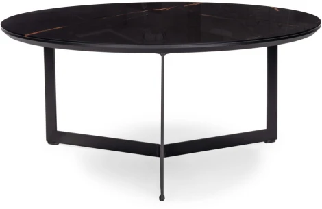 Журнальный столик Woodville Роб D-700 обсидиан / черный 553552
