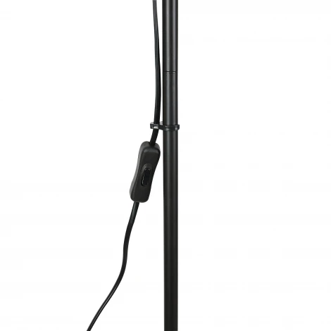 Торшер Е27, 60W. Черный/Белый Uniel UML-T510 E27 BLACK/WHITE