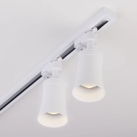 Трековый светильник однофазный белый 220V MRL Elektrostandard Vetro 1001