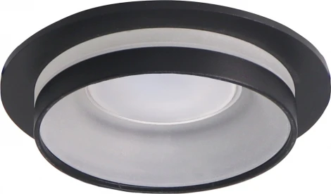 Светильник встраиваемый Feron DL362 LUNA 48812 MR16 G5.3 черный (круглые)