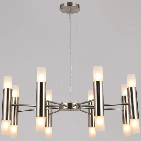 Подвесная люстра ILLUMICO IL0314-16P-79 SN (220V, на тросе)