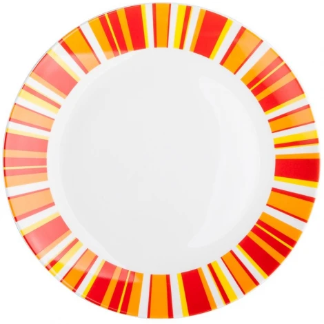 Тарелка плоская Фортуна оранж 20 см арт. 554 554 Royal Aurel