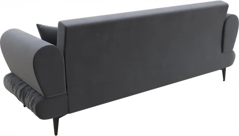 Диван-книжка Лига-045 (Серый/Велюр) Лига Диванов арт.122328