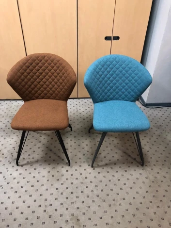 Стул Lira Pranzo Голубой DM20 ткань