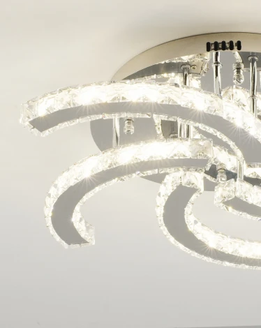 Люстра потолочная светодиодная V1594-CL Luna LED*40W