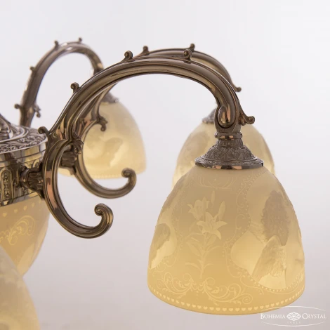 Подвесная люстра Bohemia Verona 72109P/8/210 Ni P1 D Angel