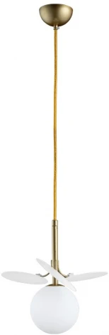 Подвесной светильник Loft IT Matisse 10008/1P white (для детской, 220V, на проводе, шар)