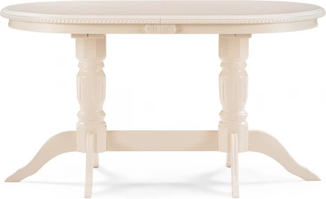 Кухонный стол Эритрин Woodville (Массив бука,Шпон/Бежевый) арт.615227