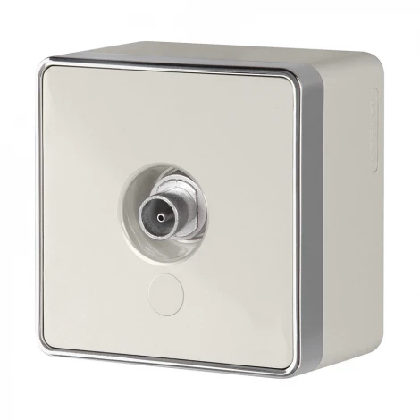 ТВ-розетка оконечная Gallant (слоновая кость) W5083003 (a051556)