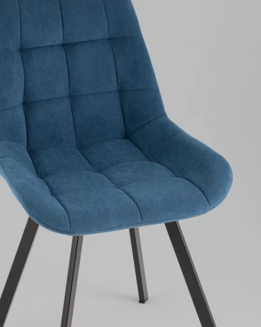 Стул Флекс Original вращающийся велюр синий Stool Group УТ000042620