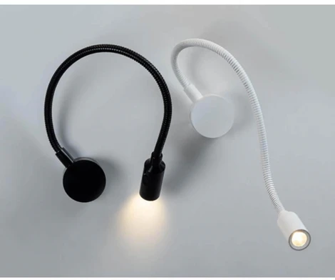 Бра на гибкой ножке Italline white 3026 (LED, 220V, для чтения)
