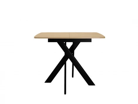 Стол DikLine DB110 Дуб Каселла натуральный/опоры черные