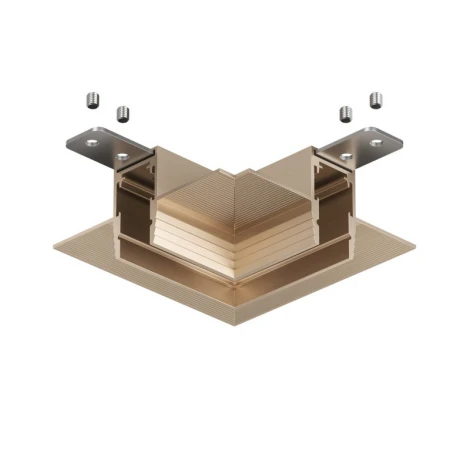 Соединитель угловой Denkirs SHINE PRIME HIDE | ШАЙН ПРАЙМ ХАЙД TR4905-CP