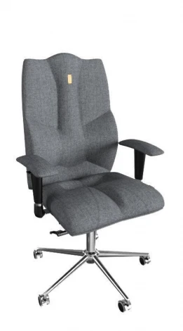 Эргономичное кресло Business Kulik System Бежевая кожа