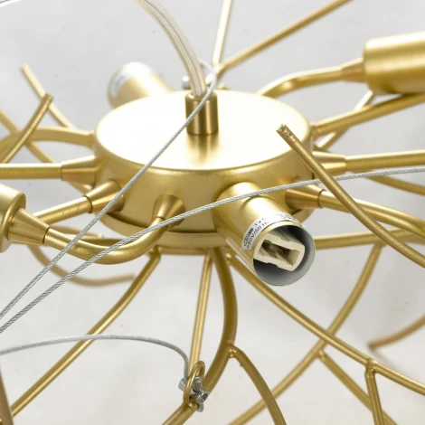 Люстра подвесная LSP-8549 (220V, на тросе, лепестки, IP21)