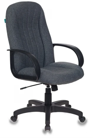 Кресло руководителя Бюрократ T-898AXSN серый 3C1 крестовина пластик