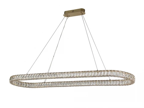 Подвесной светильник Newport 8580 8580/140 C oval gold