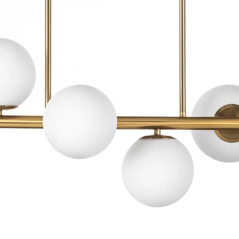 Подвесная люстра на штанге Lightstar Croco 815083 (220V, шарики, молекулы)