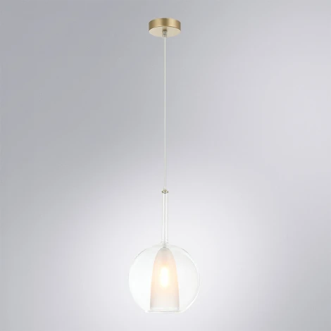 Подвесной светильник Arte Lamp Gala A2725SP-1SG (220V, на проводе, шар)