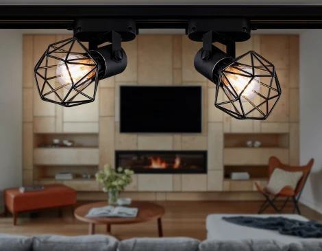 Трековый светильник однофазный 220V Ambrella Track System GL5002 со сменной лампой