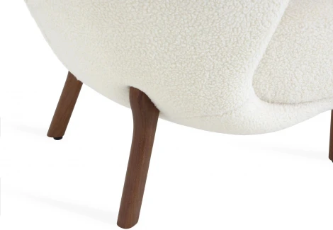 Кресло Lounge Wood ОГОГО (арт.832463), (Искусственный мех)