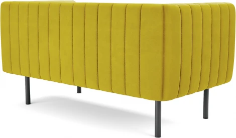 РИО Диван прямой горчичный D1 furniture арт.AAA41676004