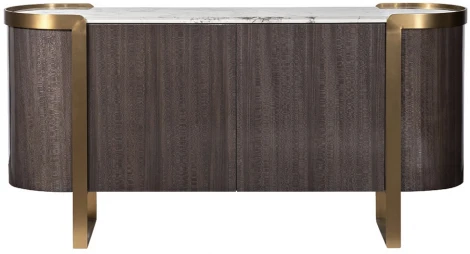 Комод Garda Decor 58DB-CH20047 (Золото/Темно-серый)