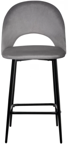 Стул полубарный Leo темно-серый Bradex Home RF 0049