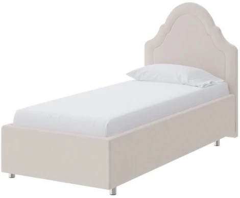 PROxSON Кровать Эльза (Ткань: Рогожка Тетра Молочный) 90x190